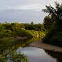 <p align=left> Nous voulions de la nature. Au camping Grande Rivière, de Saint-Léonard, nous sommes servies.